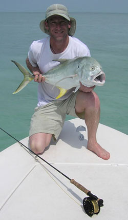fly fishing on the Key West flats